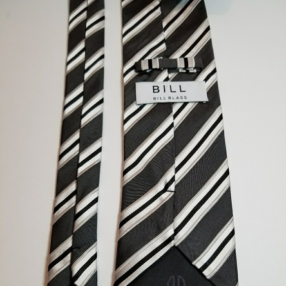 Striped Bill Blass tie - Picture 3 of 6